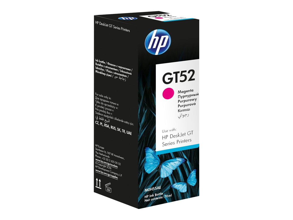 HP GT52 - purpurová - originální - doplnění inkoustu – foto 2