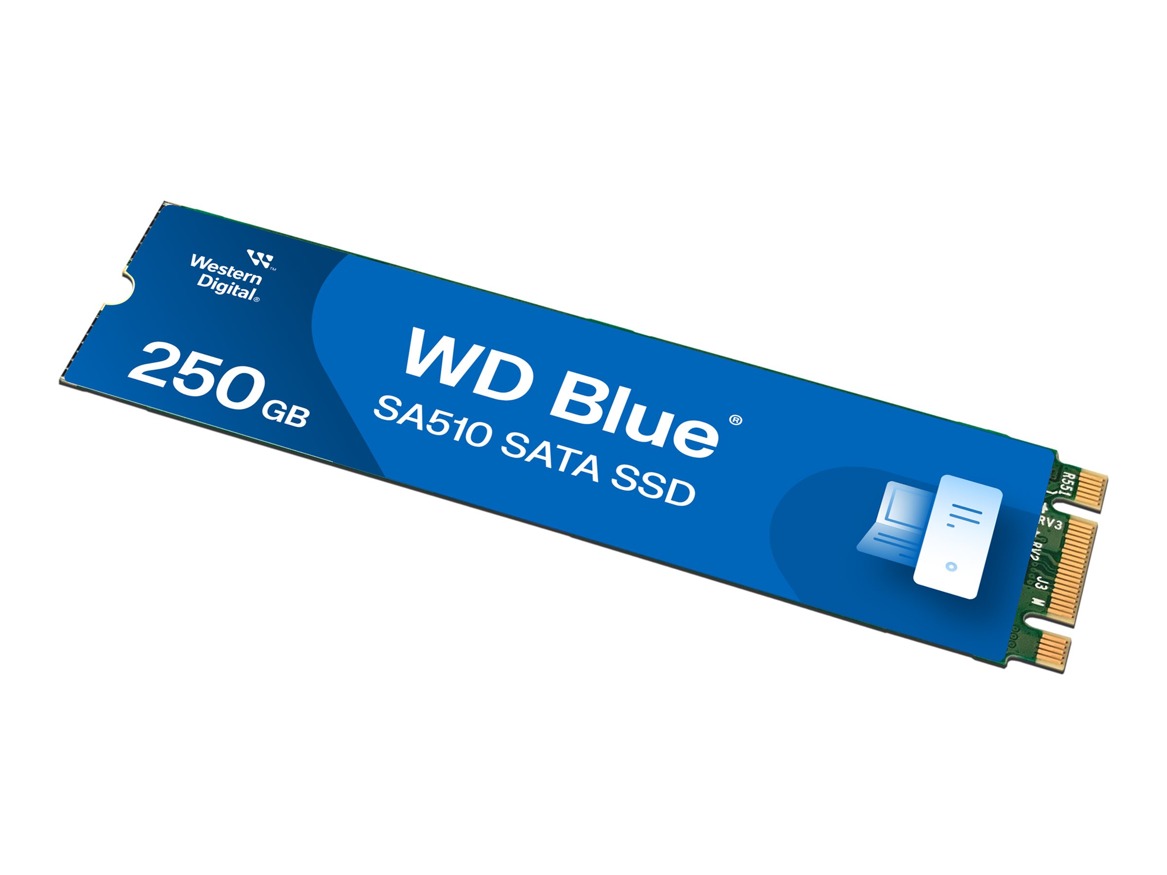 Disco Solido Interno Western Digital 250GB Blue 3D M2 2280