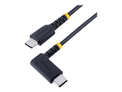 StarTech.com 6ft (2m) USB C Charging Cable Right Angle - 60W PD 3A