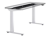 Humanscale eFloat Lite Sit/standing desk frame electric height adjustment silver 