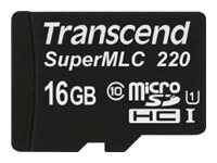 Transcend USD220I, flash memory card, 2 GB, microSDHC UHS-I