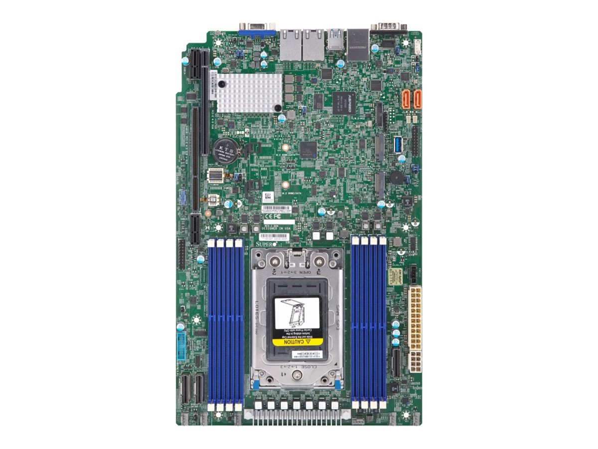 Płyta główna Supermicro AMD H12 AMD UP platform with EPYC SP3 Rome CPU,SoC,8 DIMM DDR4