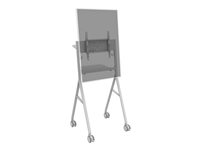 Vision VFM-F10 cart - for flat panel - off-white
