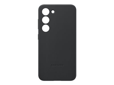 SAMSUNG Leather Cover S23 Black