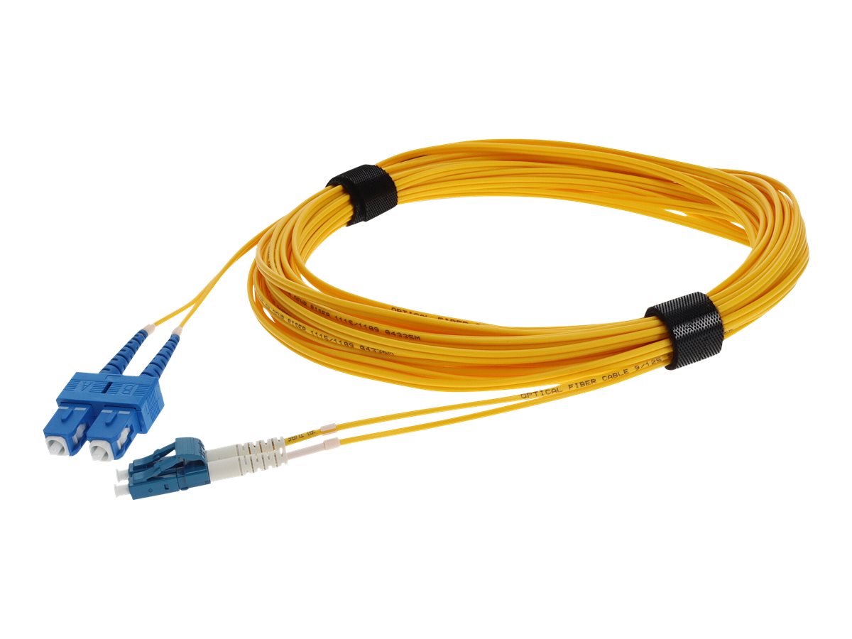 AddOn 1m LC to USC OS1 Yellow Patch Cable