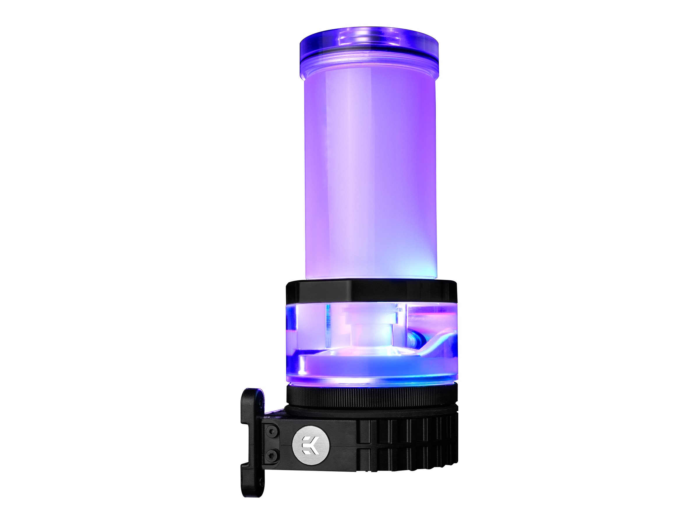 EkWaterBlocks EK-Quantum Kinetic TBE 200 D5 PWM D-RGB Pumpe og reservoir til flydende kølesystem 1-pack Sort Transparent