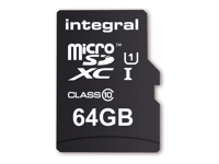 Integral Europe Carte Micro SD INMSDX64G10-90SPTAB