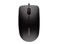 CHERRY MC 1000 - Mouse - right and left-handed - optical - 3 buttons - wired - USB - black