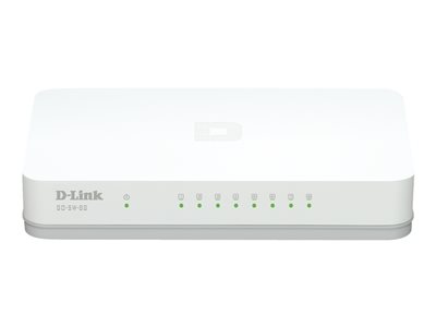 D-Link GO-SW-8GE Switch unmanaged 8 x 10/100/1000 desktop