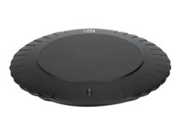Manhattan Smartphone Wireless Charging Pad (Clearance Pricing), 5W charging, QI certified, Black, Micro-USB to USB-A cable in