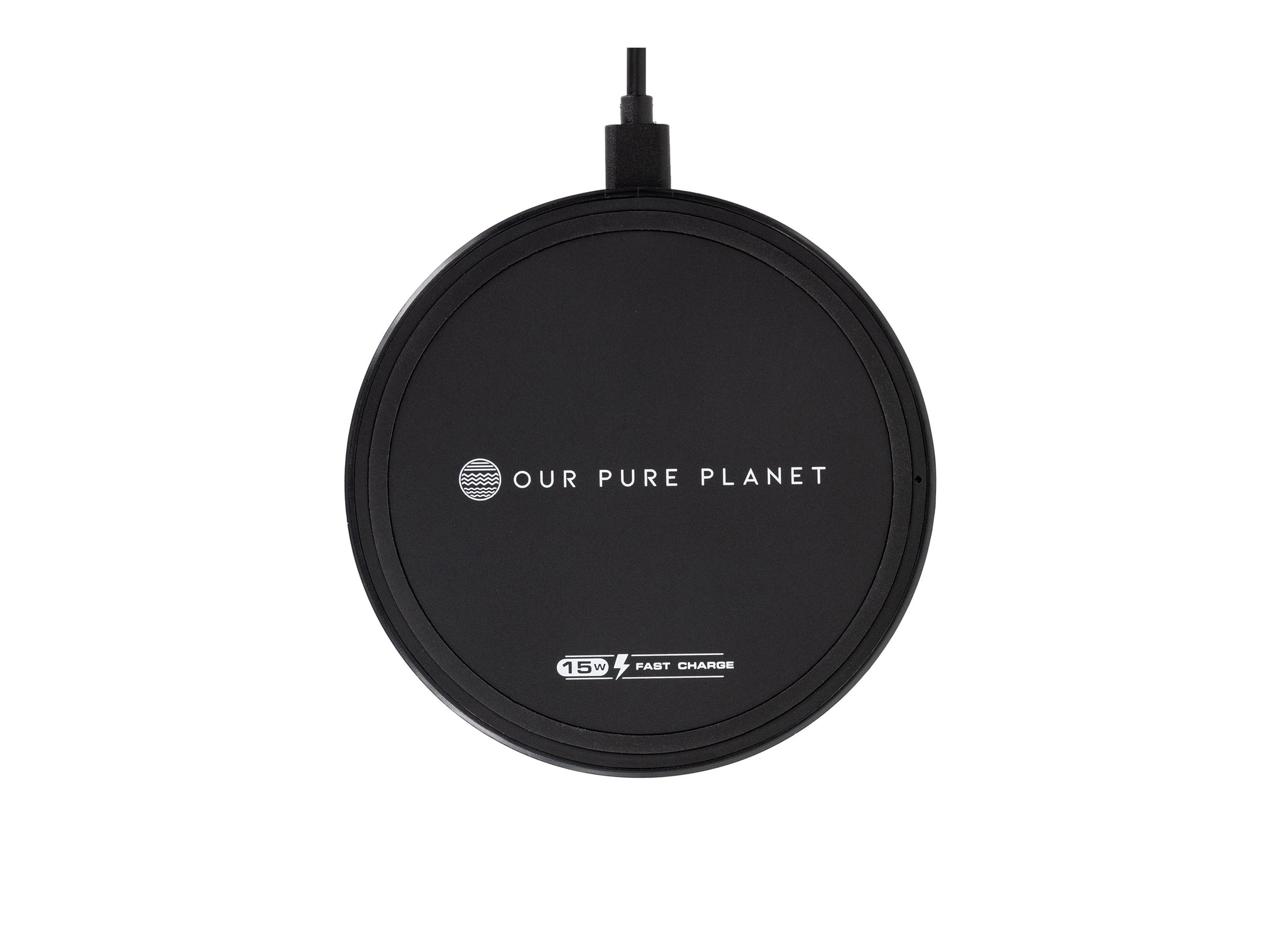 An image of Our Pure Planet wireless charging pad - 15 Watt