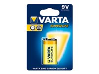 Varta Superlife 6LR61 Standardbatterier