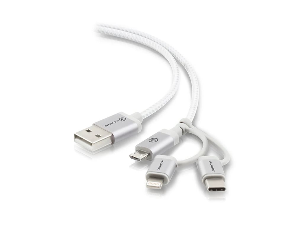 ALOGIC Prime Series charging / data cable kit Lightning / USB 30 Product shot with extra item(s) Close-up 75348