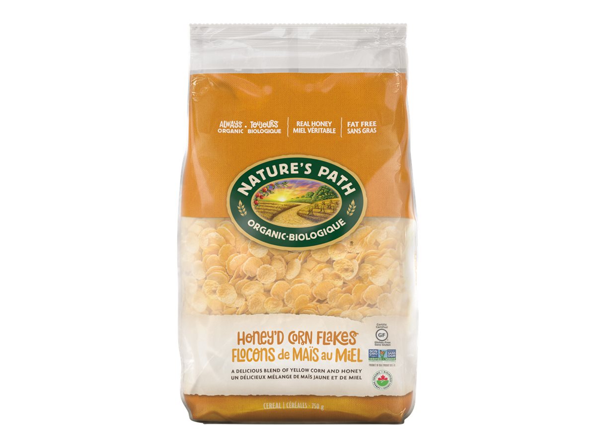 Nature's Path Cereal - Honey'd Corn Flakes - 750g