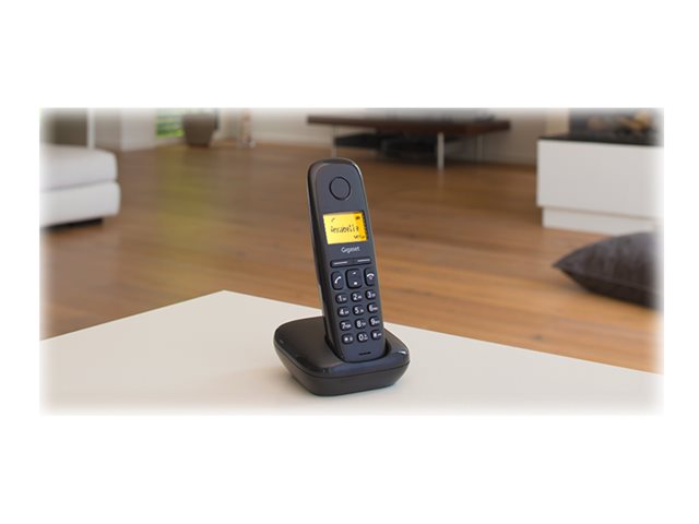 L36852-H2802-L101 - Gigaset A170 Duo - cordless phone with caller ID +  additional handset - Currys Business