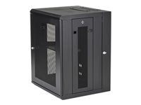 StarTech.com Rack serveur 15U à montage mural - Boîtier armoire serveur à charnières - Jusqu'à 50,8 cm de profondeur - Armoire réseau