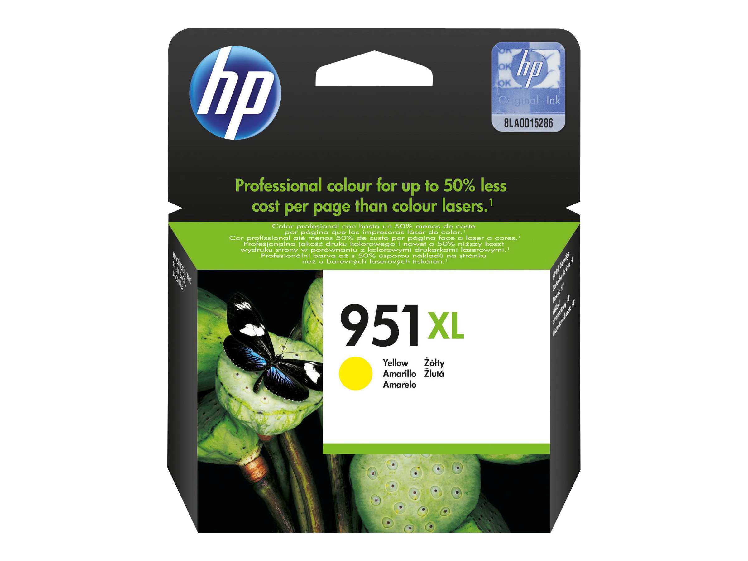 Hp 951xl High Yield Yellow Original Officejet Ink Cartridge Hp 951xl High Yield Yellow Original Officejet Ink Cartridge