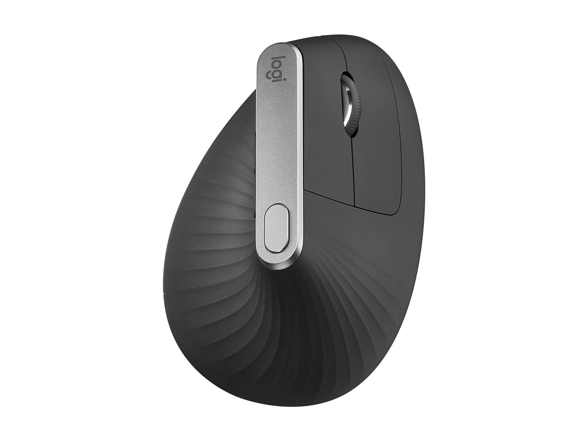 Logitech MX Vertical vertical mouse USB Bluetooth 2.4 GHz Product shot Front 79800