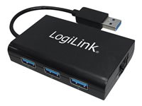 LogiLink USB3.0 3-Port Hub  Hub 3 porte USB