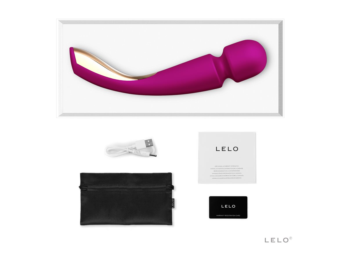 LELO Smart Wand 2 Personal Massager - Deep Rose