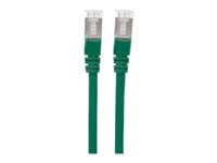Intellinet Network Patch Cable, Cat6A, 3m, Green, Copper, S/FTP, LSOH / LSZH, PVC, RJ45, Gold Plated Contacts, Snagless, Boot