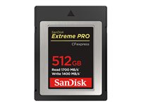 SanDisk Extreme Pro CFexpress card 512GB 1700MB/s