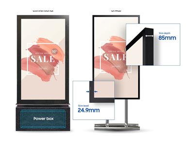 SAMSUNG OH24B Outdoor LCD 24p FHD