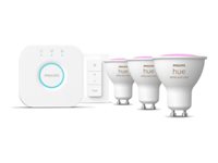 Philips Hue White and Color Ambiance Starter Kit Hvid