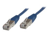 MicroConnect CAT 6 Afskærmet parsnoet kabel (SSTP) 3m Netværkskabel Blå