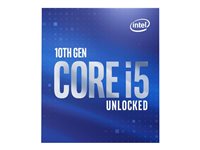 Intel Core i5 10600K - 4.1 GHz - 6-core - 12 threads - 12 MB cache - LGA1200 Socket - Box (without cooler)