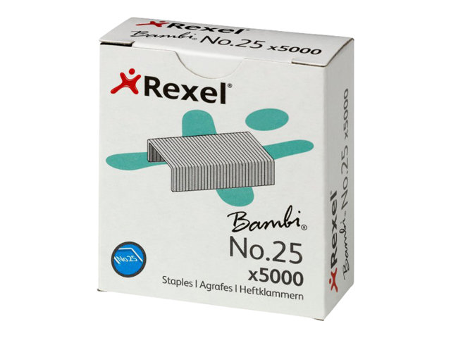 Rexel Staples 6 4 No 25 Pack Of 5000