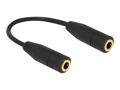 DELOCK Adapter Audio Klinke 3.5mm 4Pin-Bu > Bu 0.13m