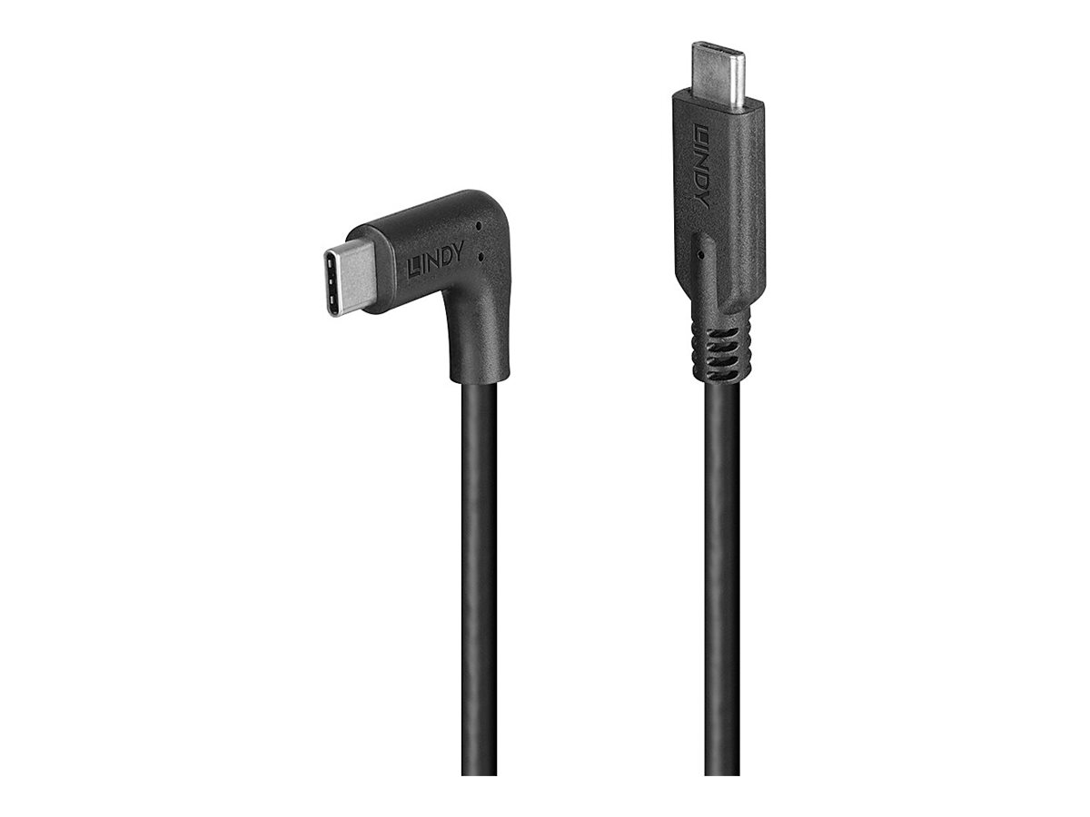 An image of Lindy - USB-C cable - 24 pin USB-C to 24 pin USB-C - 1.5 m