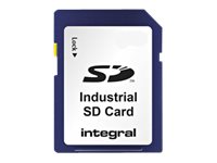 Image of Integral Industrial - flash memory card - 8 GB - SDHC UHS-I