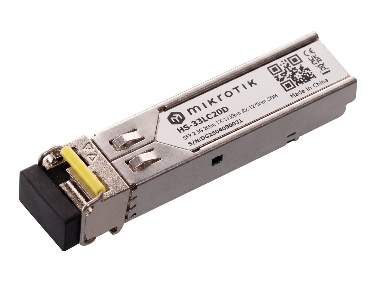 MikroTik, SFP (mini-GBIC) transceiver module, 1GbE, 2.5GbE