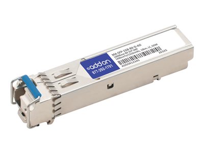 AddOn - SFP (mini-GBIC) transceiver module (equivalent to: Cisco Meraki MA-SFP-1GB-BX-D)