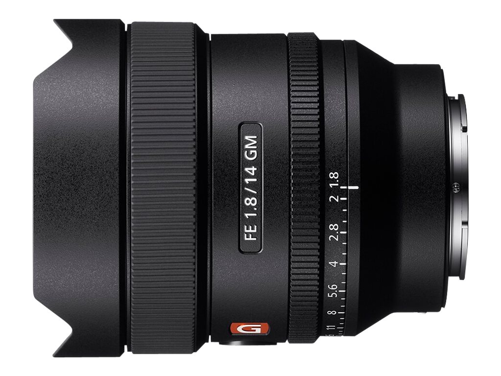 Sony FE 14mm f/1.8 GM Lens - Black - SEL14F18GM