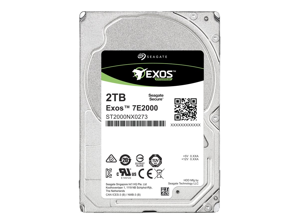 SEAGATE EXOS 7E2000 Ent.Cap. 2.5 2TB HDD