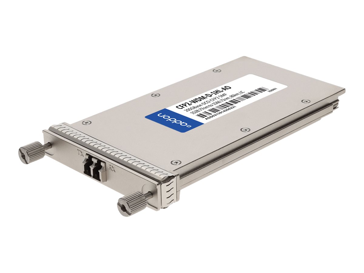 AddOn - CFP2 transceiver module (equivalent to: Cisco CFP2-WDM-D-1HL)