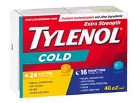 Tylenol* Cold Daytime & Nighttime Eztabs - Extra Strength - 40s