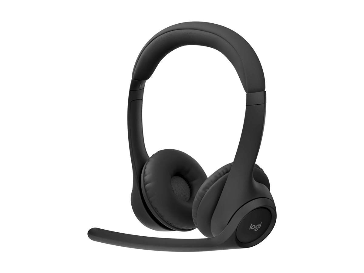 Logitech Zone 305 headset USB-C via Bluetooth Product shot Back 78851