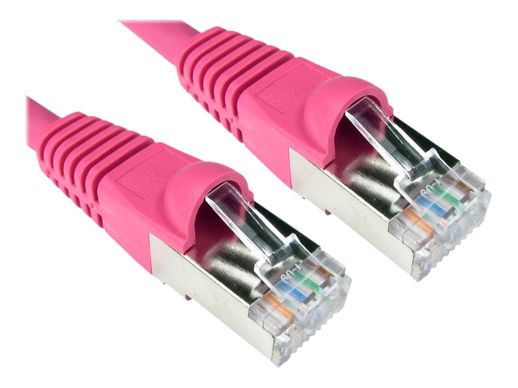 Cables Direct Patch Cable 25 Cm Pink