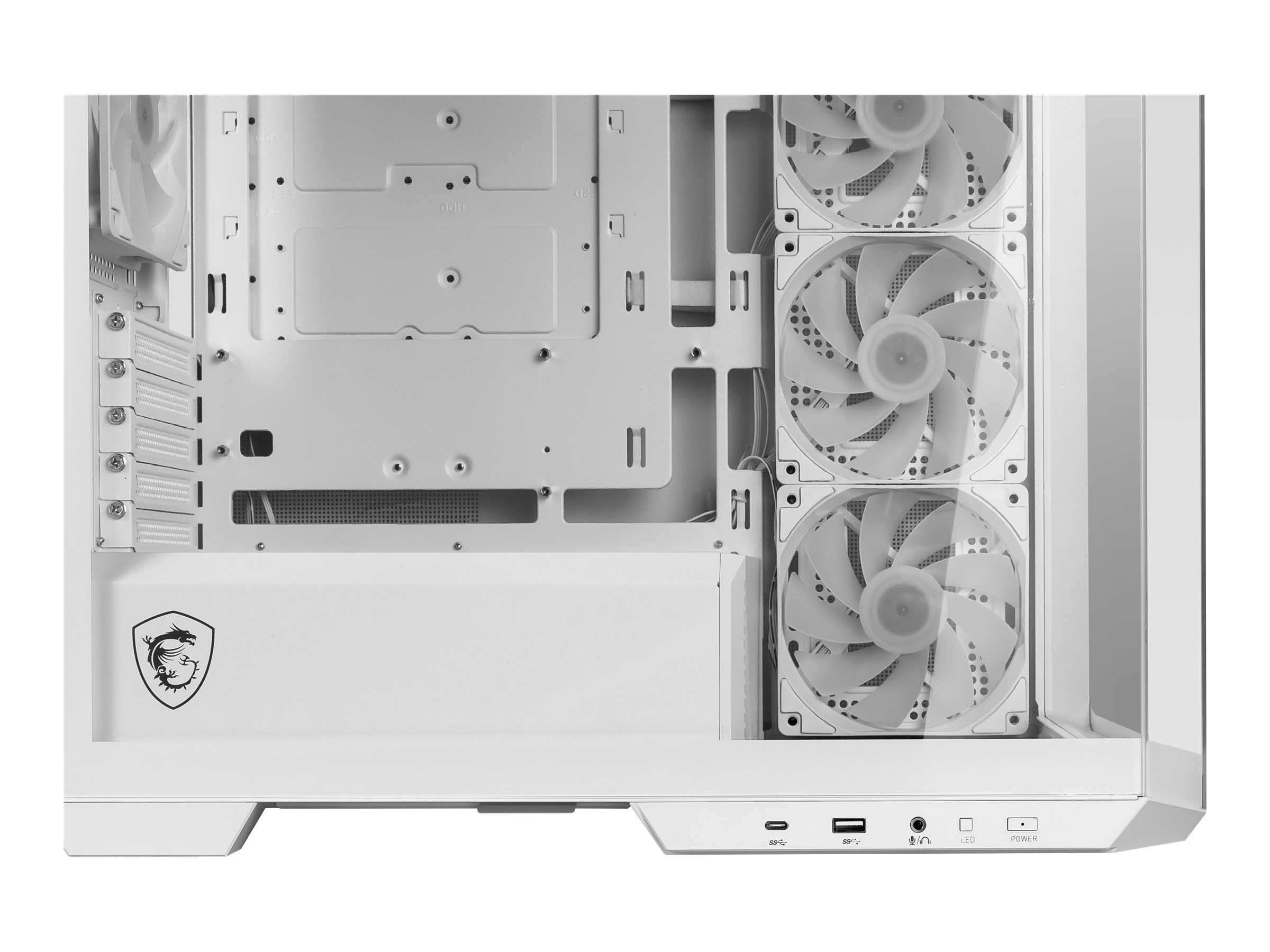 MSI MAG PANO M100R PZ microATX Product shot Right side 77950