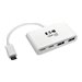 Eaton Tripp Lite series 4-Port USB C USB 3.1 Gen 1 Portable Hub USB-C to x2 USB-A and x2 USB-C, USB Type-C, USB Type C