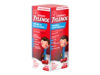 Tylenol* Children's Fever & Sore Throat Pain Suspension Liquid - 100ml