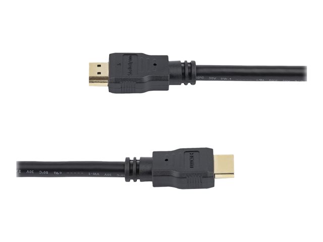 StarTech.com 0.5m High Speed HDMI Cable - Ultra HD 4k x 2k HDMI Cable - HDMI to HDMI M/M - 50cm HDMI 1.4 Cable - Audio/Video Gold-Plated (HDMM50CM)