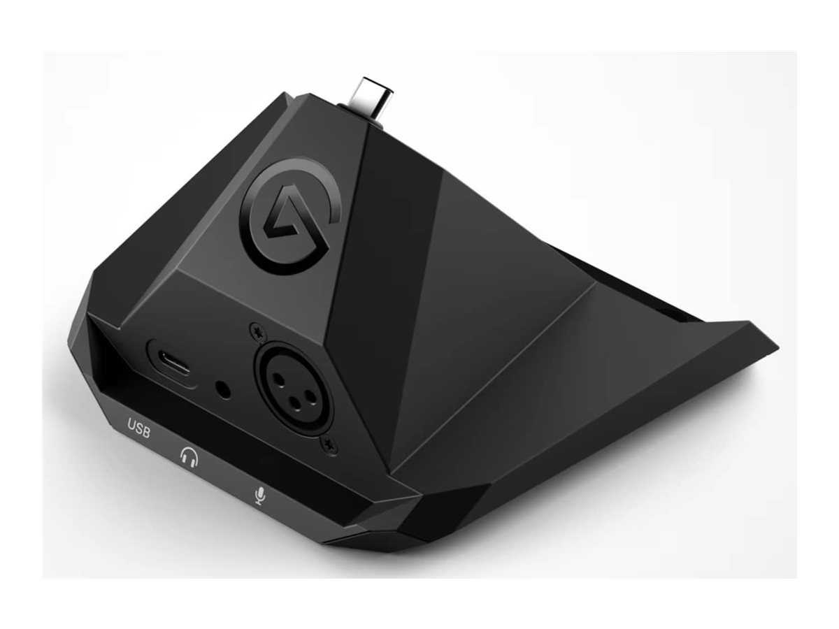 Elgato XLR Dock MK.2 docking station Product shot Right-angle 79850