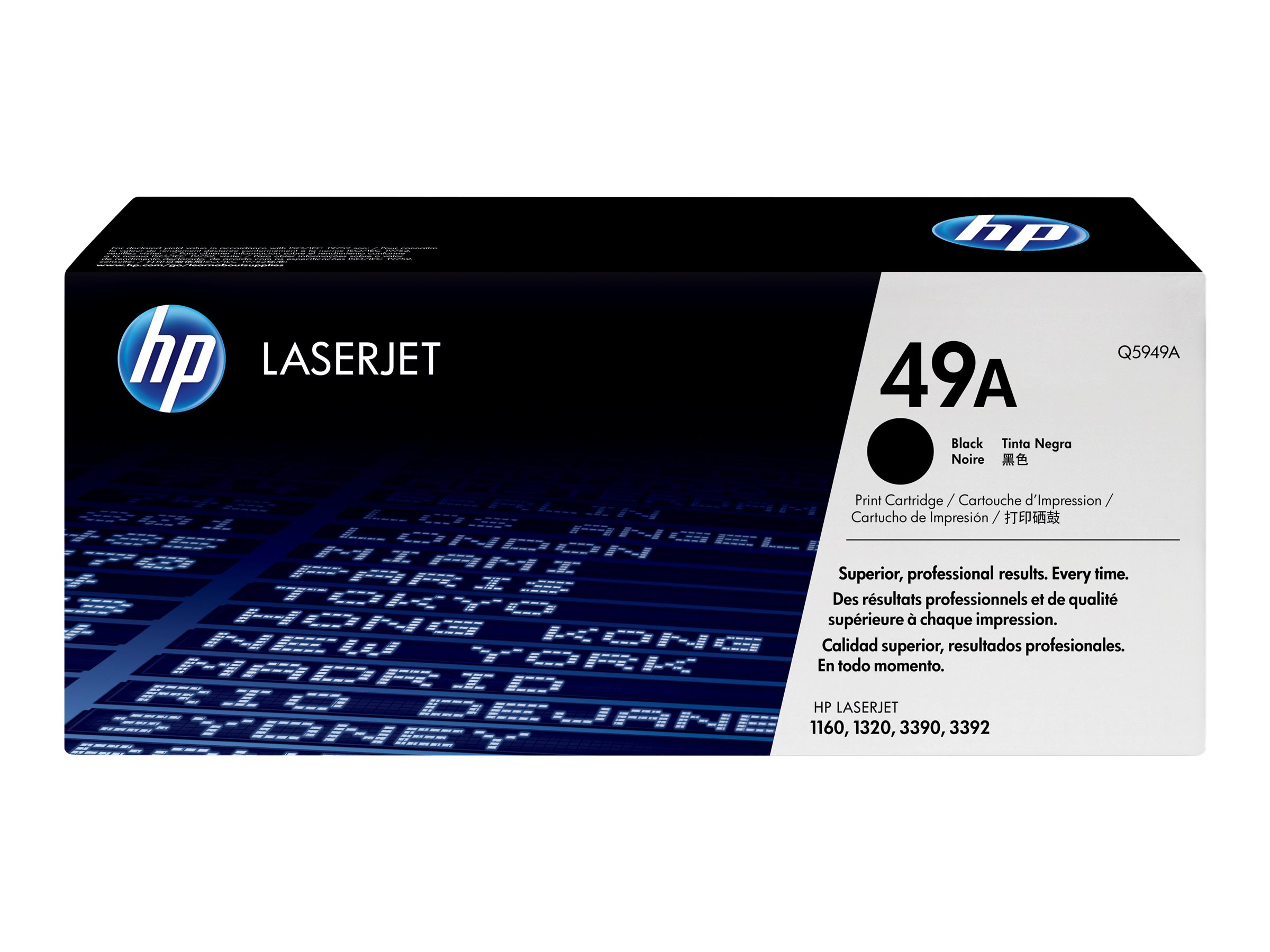 Hp 49a Black Original Laserjet Toner Cartridge Q5949a