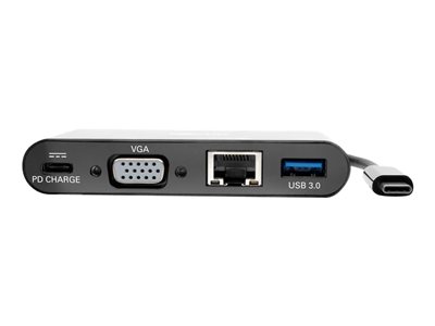 Shop | Tripp Lite USB C to VGA Multiport Video Adapter Converter w