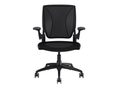 Humanscale Diffrient World Chair task armrests swivel black